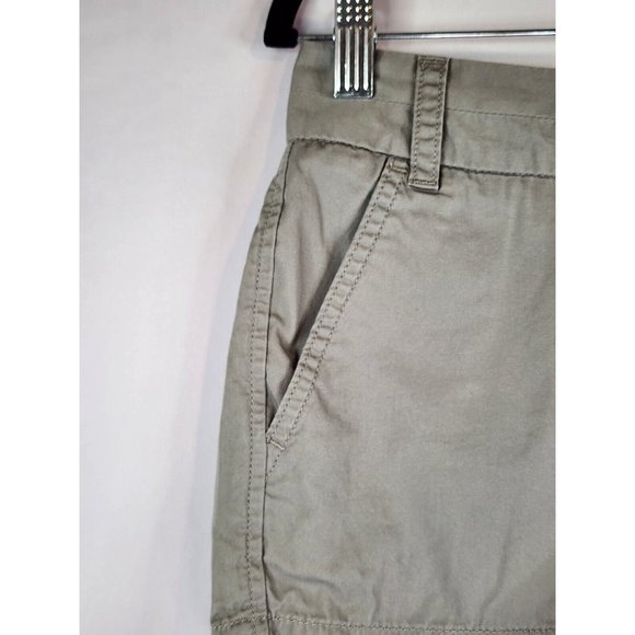 J Crew Shorts Womens 2 Gray Low Rise Broken In Chino Style Shorts - Picture 8 of 10